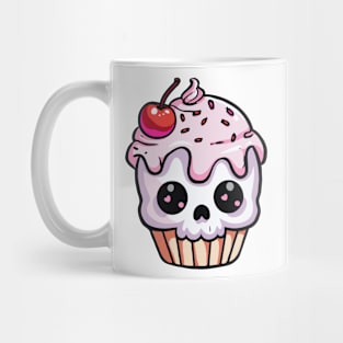 skull cupcake Mug